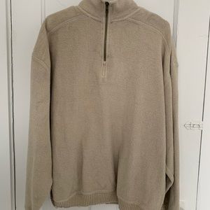 Tommy Bahamas three quarter zip